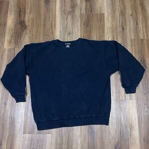 Navy Mens WindRiver Crewneck Sweater